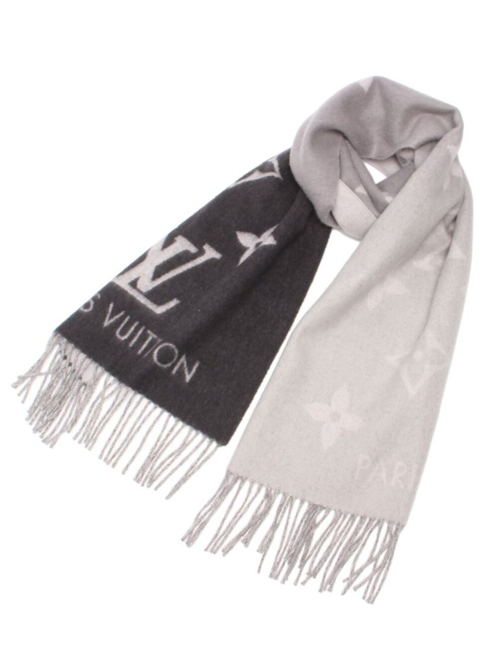 Louis Vuitton Scarf Cashmere 100% Echarpe Reykjavik Gradient